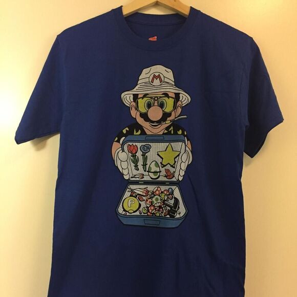 Vacation Mario T-shirt size Small - Picture 1 of 1